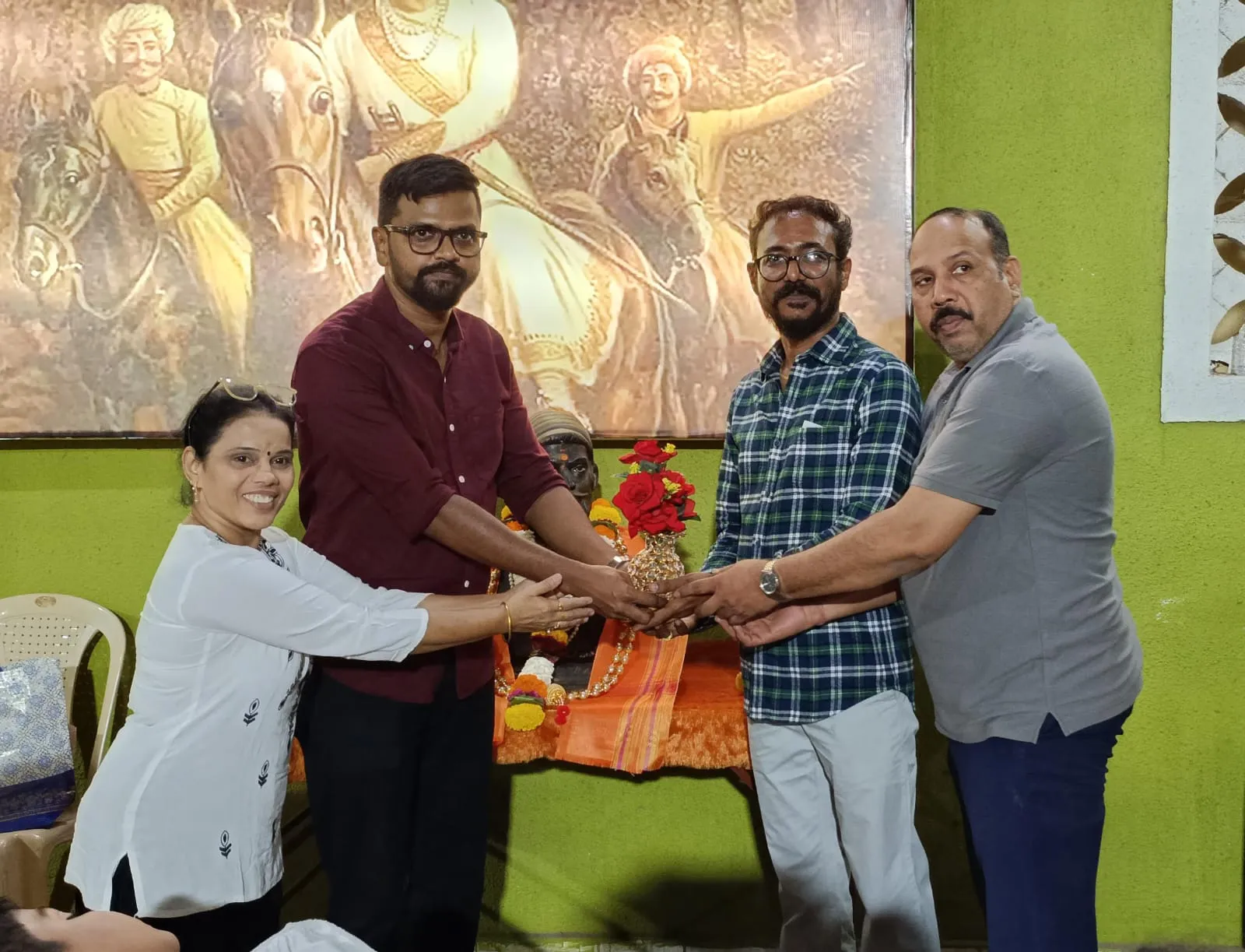 Adarsh Swarajya | *छत्रपती शाहू महाराजांवरील व्याख्यानमालेने शिवजयंती...