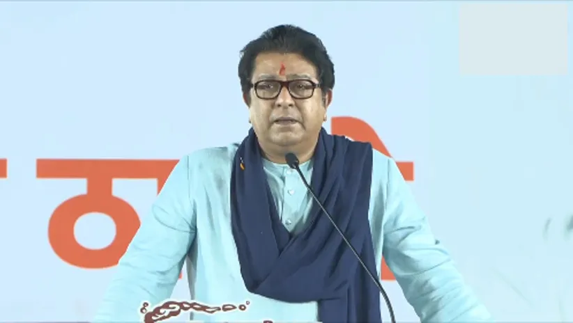 Adarsh Swarajya | मुंबई के समुंदर में दुबे दुबे कर मारेंगे.. ; राज ठाकरे...