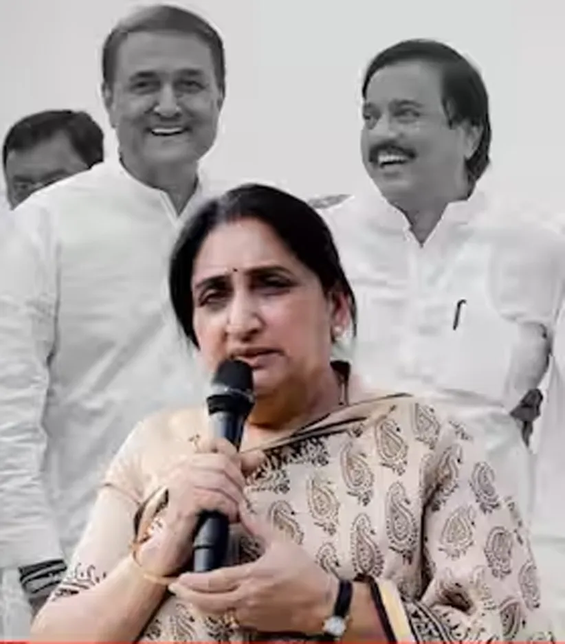 Adarsh Swarajya | प्रफुल पटेल, सुनील तटकरेंच्या पत्रावर सुनेत्रा पवार...