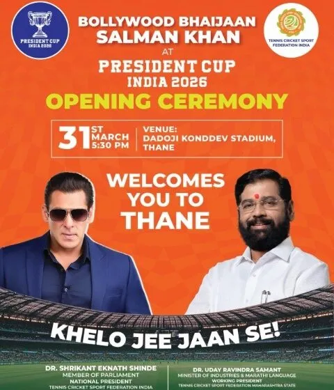 Adarsh Swarajya | “ Cup India 2026” टेनिस क्रिकेट स्पर्धेचा भव्य शुभारंभ