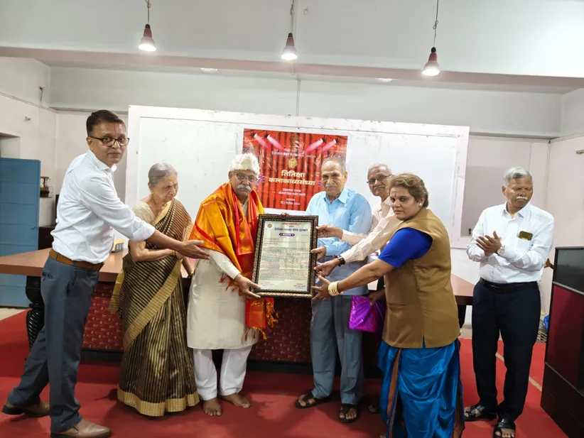 Adarsh Swarajya | भारत इतिहास संशोधक मंडळात तितिक्षा यशवंत गौरव पुरस्कार...