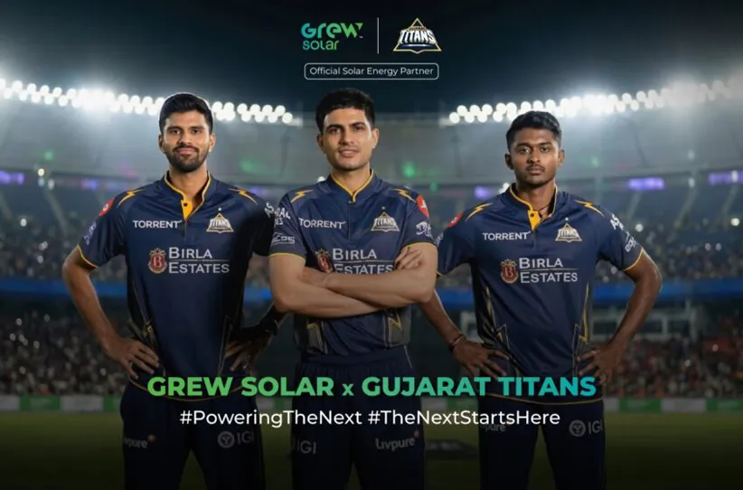 Adarsh Swarajya | GREW सोलारच्या वतीने गुजरात टायटन क्रिकेटपटूंसोबत...